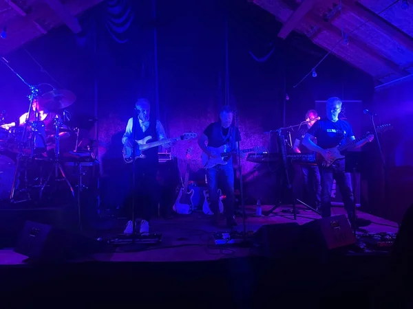 Livemusik im Vereinsheim, Band auf der Bühne