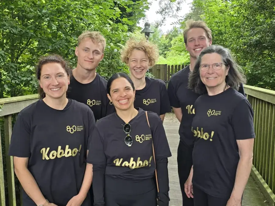 Yogaübung im Freien